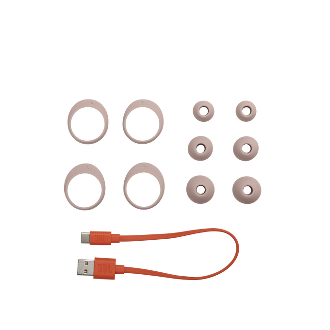 JBL Live Free NC+ TWS - Rose - True wireless Noise Cancelling earbuds - Detailshot 8 image number null